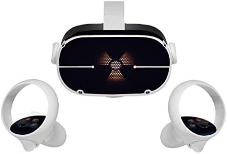 קרינה מזהירה את Oculus Quest 2 Skin VR 2 אוזניות עורות ובקרות מדבקות אביזרי מדבקות מגן