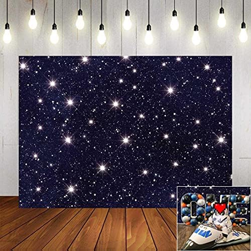 יונגקיאן לילה שמיים כוכב תפאורות יקום חלל נושא כוכבים רקע צילום גלקסי כוכבים ילדי ילד 1 יום הולדת מסיבת תמונה רקע יילוד