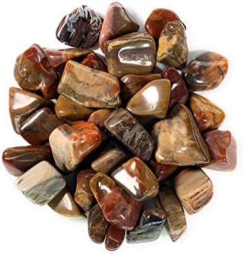 אבני חן מהפנטות חומרים: 1 קילוגרם הפילה אבני עץ מאושרות ממדגסקר - קטן - 0.75 לממוצע 1.5. - סלעים מלוטשים מרהיבים למלאכות,