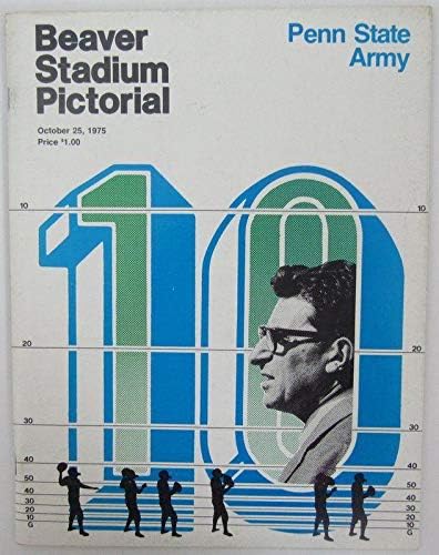 1975 Penn State Nittany Lions נגד תוכנית הכדורגל של הצבא 138496 - תכניות מכללות