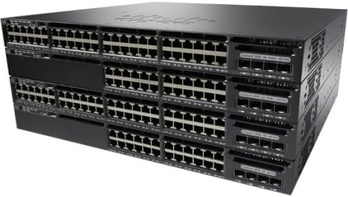 Cisco Systems, Inc - Cisco Catalyst 3650-48P שכבה 3 מתג - 48 יציאות - ניתן לניהול - 48 x POE+ - יציאת ערימה - 4 x חריצי