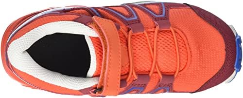נעלי ריצה של שביל SaceCross SpeedCross, עגבניות דובדבן/רכיבה על אופניים אדום/צינור, 3 ילד גדול