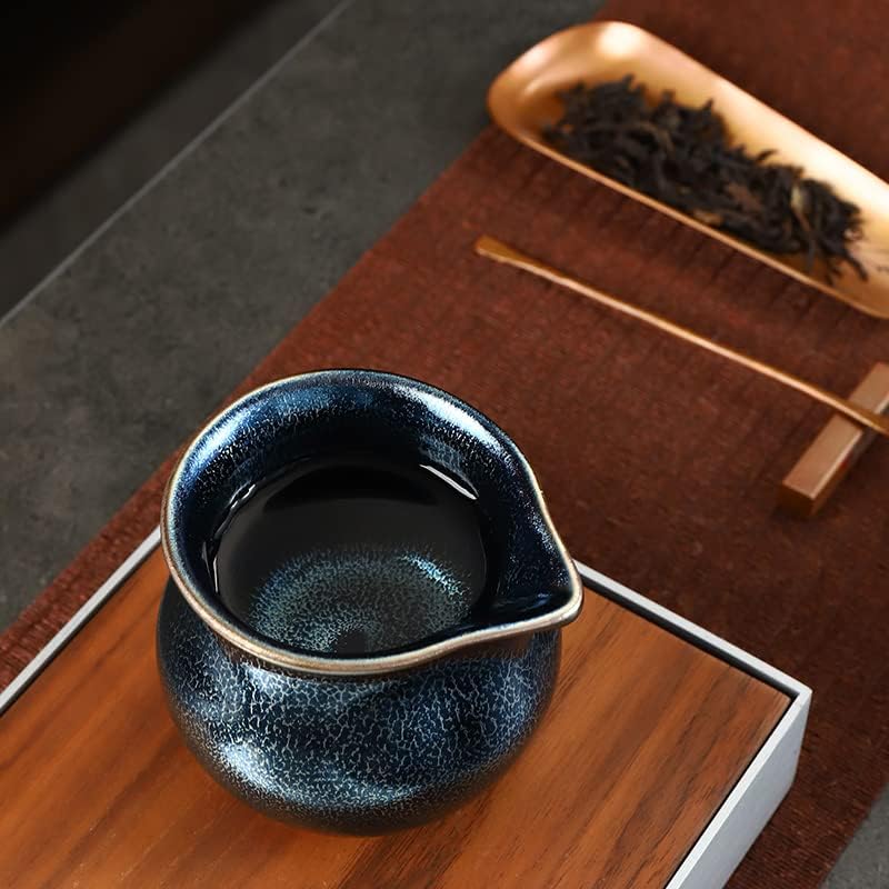 CHNLML כוס קרמיקה ברמה גבוהה סט תה תה סט תה בית יפני בסגנון יפני ללא ידית קונג פו תה ים צמיג ברזל יחיד כוס בנוי כוס