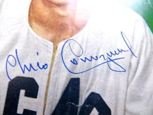 צ 'יקו קרסקל חתם על מגזין חתימה ספורט 1952 וייט סוקס ג' יי. אס. איי אג39514-מגזינים עם חתימה של ליגת הבייסבול